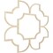 Ekena Millwork 41W x 41H x 14T Small Anderson Decorative Fretwork Wood Ceiling Panels, Birch CELW41X41X0250ANDBI - alternate 3